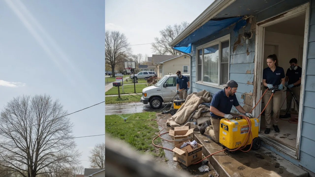 Basement Flood Cleanup in Latexo, TX near me
